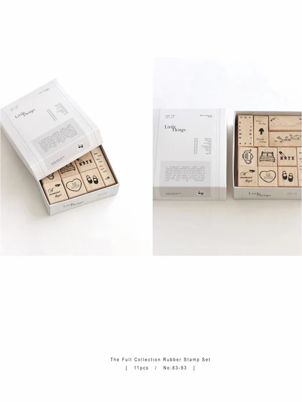 Nyret Vol. 13 Little Things Collection Rubber Stamp / 11 Designs