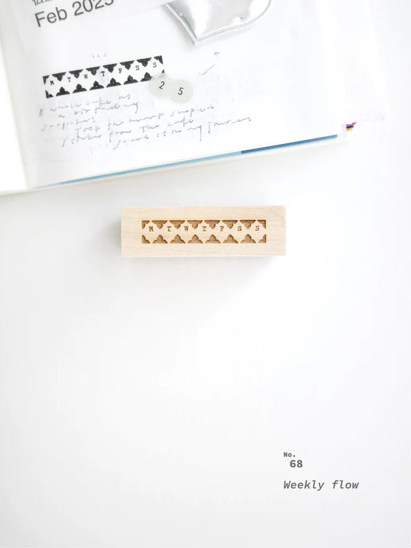 Nyret Vol. 11 [ One Day ] Series Rubber Stamp / 10 Designs