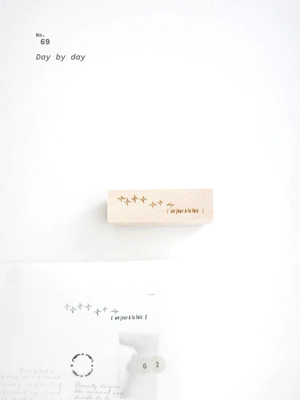 Nyret Vol. 11 [ One Day ] Series Rubber Stamp / 10 Designs