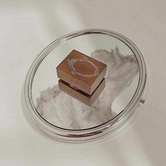 Jieyanow Atelier Mirror Mirror on the Wall Series Rubber Stamp