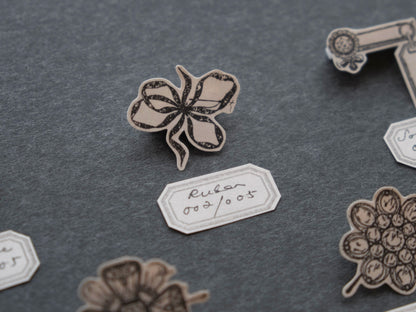 Jieyanow Atelier The Jewel Collection Rubber Stamp