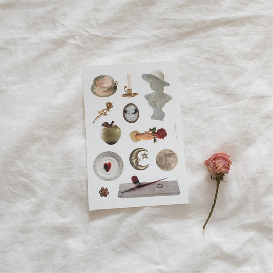 Day and Moment Object Sticker// 01