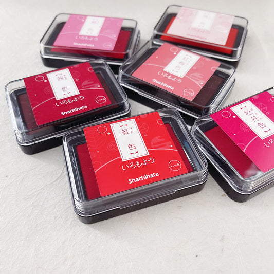 Shachihata Iromoyo Ink Pads / Red