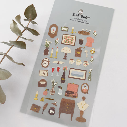 Suatelier Vintage Mood Sticker // no. 1121
