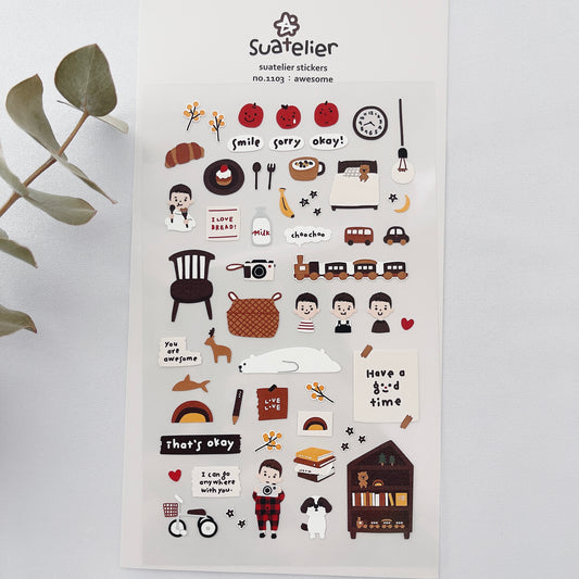 Suatelier Awesome Sticker // no. 1103