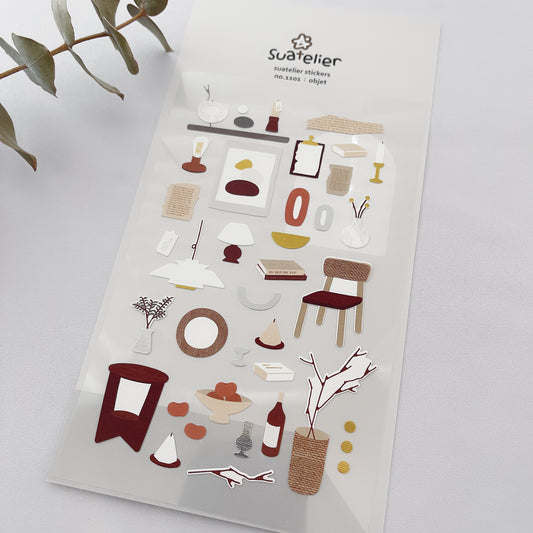 Suatelier Object Sticker // no. 1101