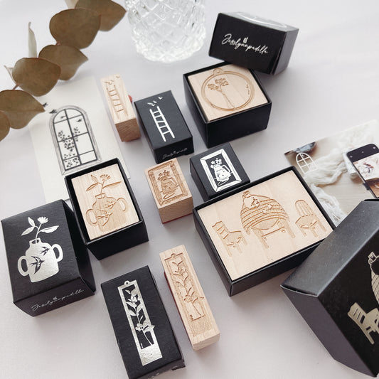 Jesslynnpadilla Poetic Conversation Series Rubber Stamps
