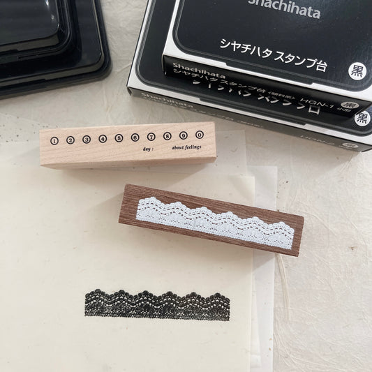 Shachihata Special Color Ink Pad / Black (S)