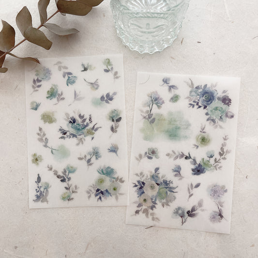 MU Print-On Sticker // No.191 to 194