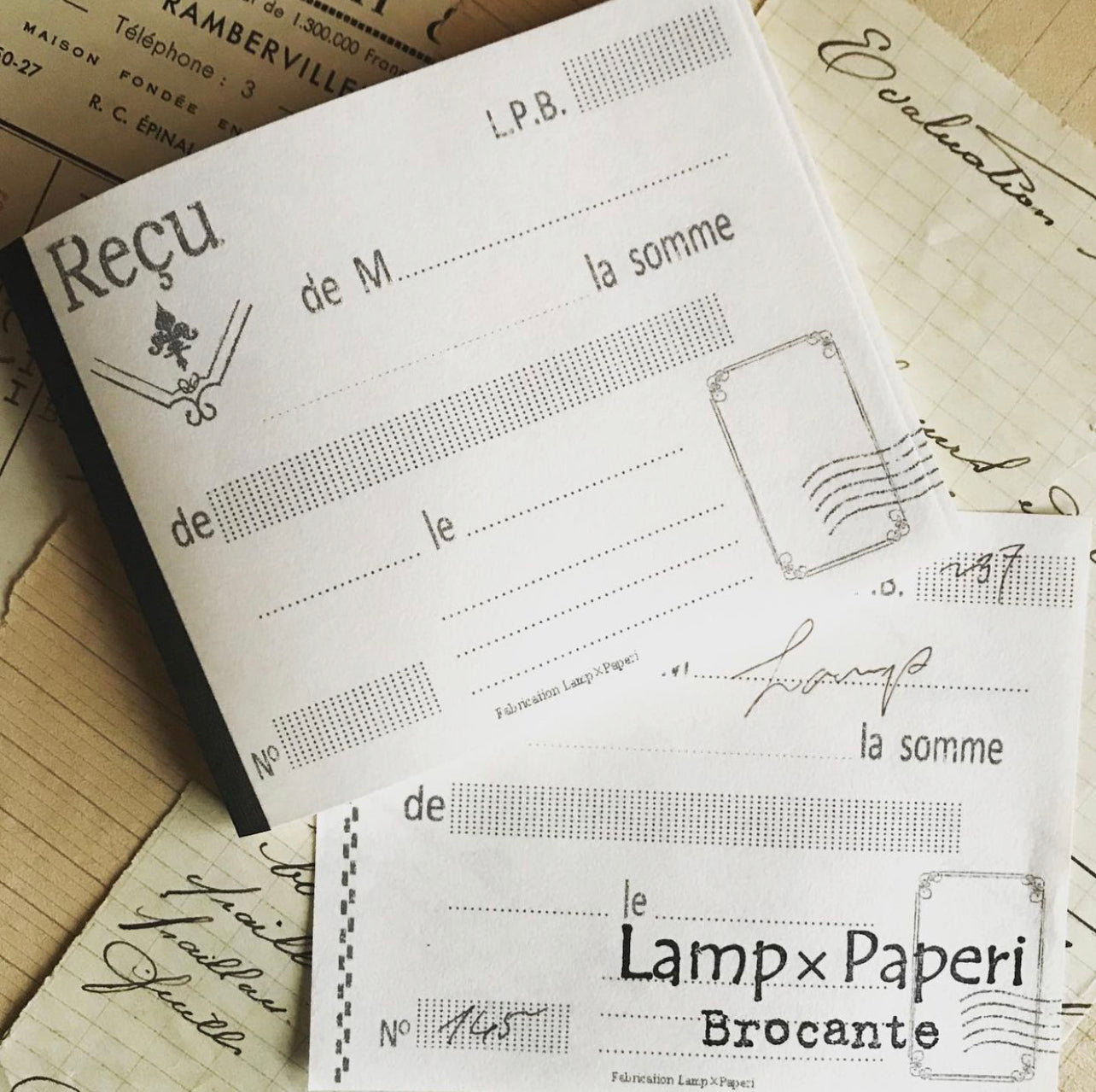 Lamp x Paperi Receipt Memo Pad