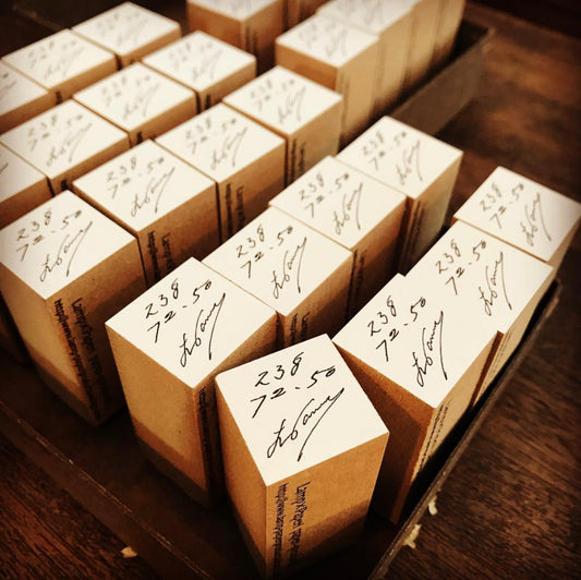 Lamp x Paperi Original Rubber Stamp// Handwritten Numbers