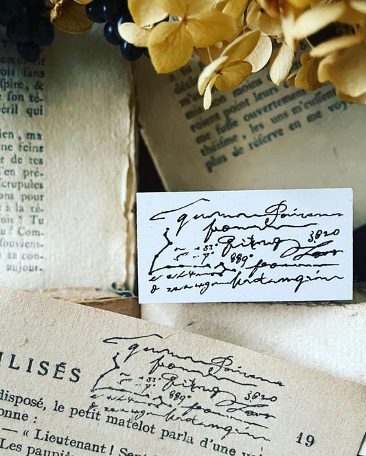 Lamp x Paperi Original Rubber Stamp// Constellation