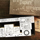 Lamp x Paperi Original Rubber Stamp// Book Label