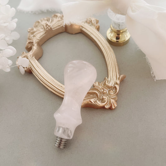 Natural Crystal Wax Seal Handle