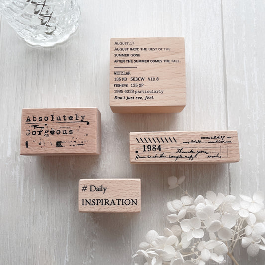 Two Raccoons Basic Rubber Stamps