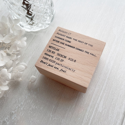 Two Raccoons Basic Rubber Stamps