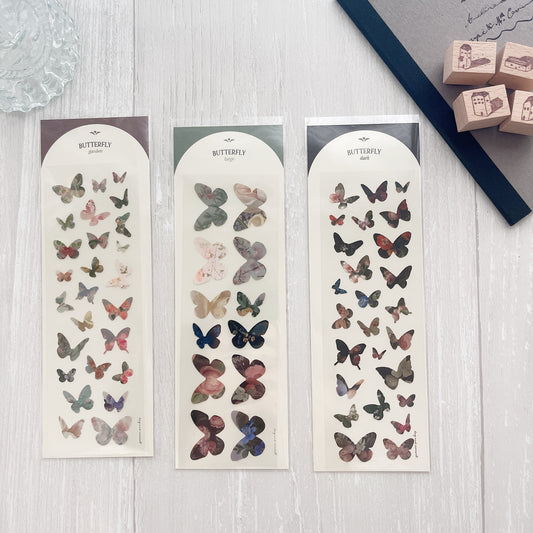 Day and Moment Butterfly Stickers