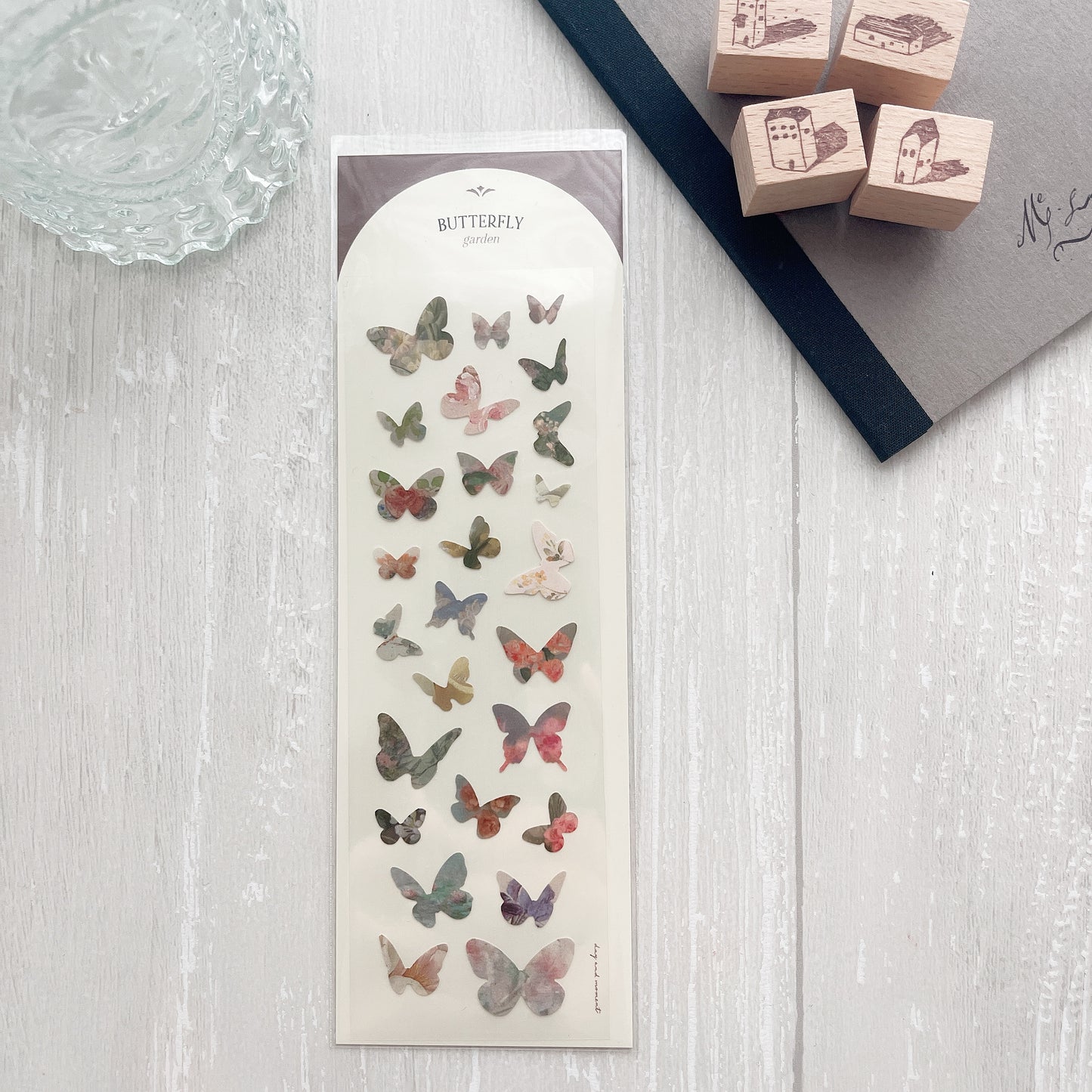 Day and Moment Butterfly Stickers