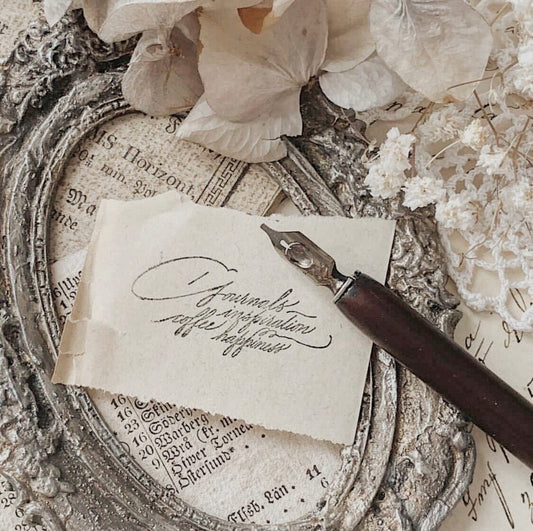 Jieyanow Atelier Hygge Words Rubber Stamp