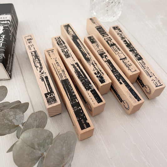 Plus.Minus I am XXX Rubber Stamp Set