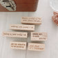 SOM Studio Phrases Rubber Stamps // Summer