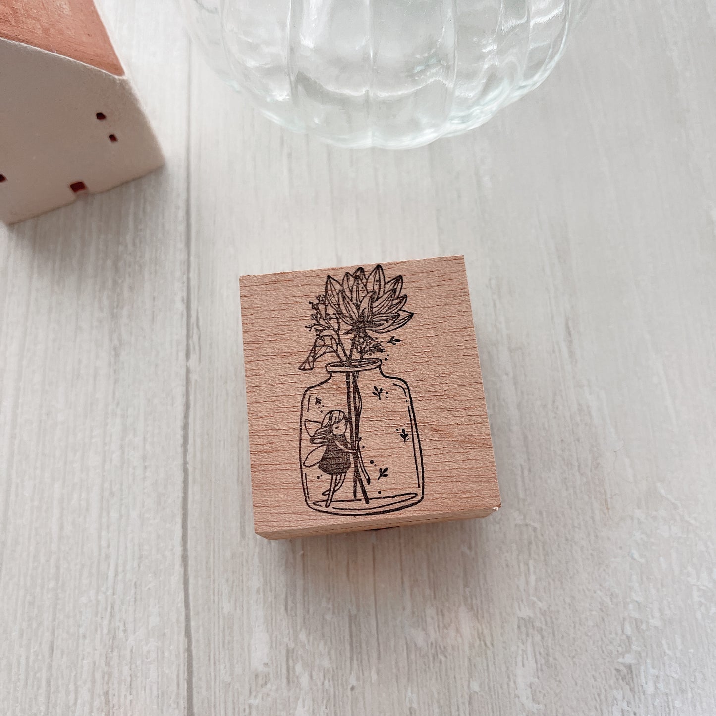 Black Milk Project Bloom Fairy Rubber Stamp