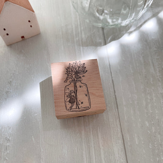 Black Milk Project Bloom Fairy Rubber Stamp
