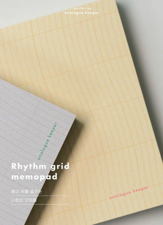 Analogue Keeper Rhythm Grid Memo Pads