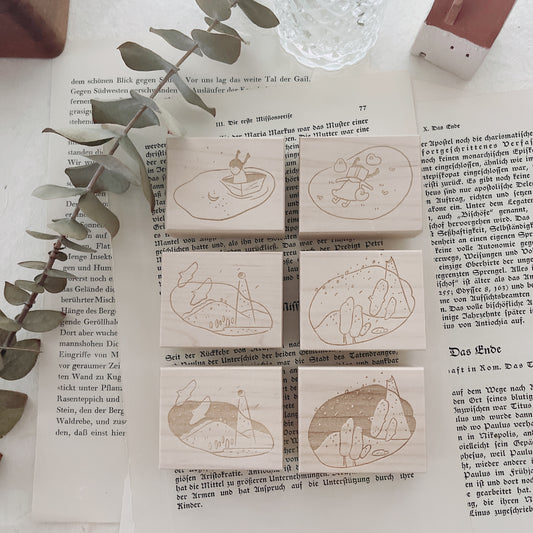 Fei Fei | With the Forest | Rubber Stamps