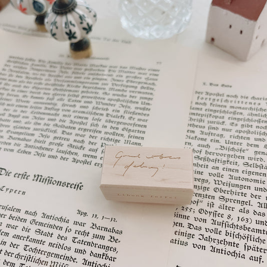 Fei Fei x Li Hung | Handwriting | Rubber Stamps