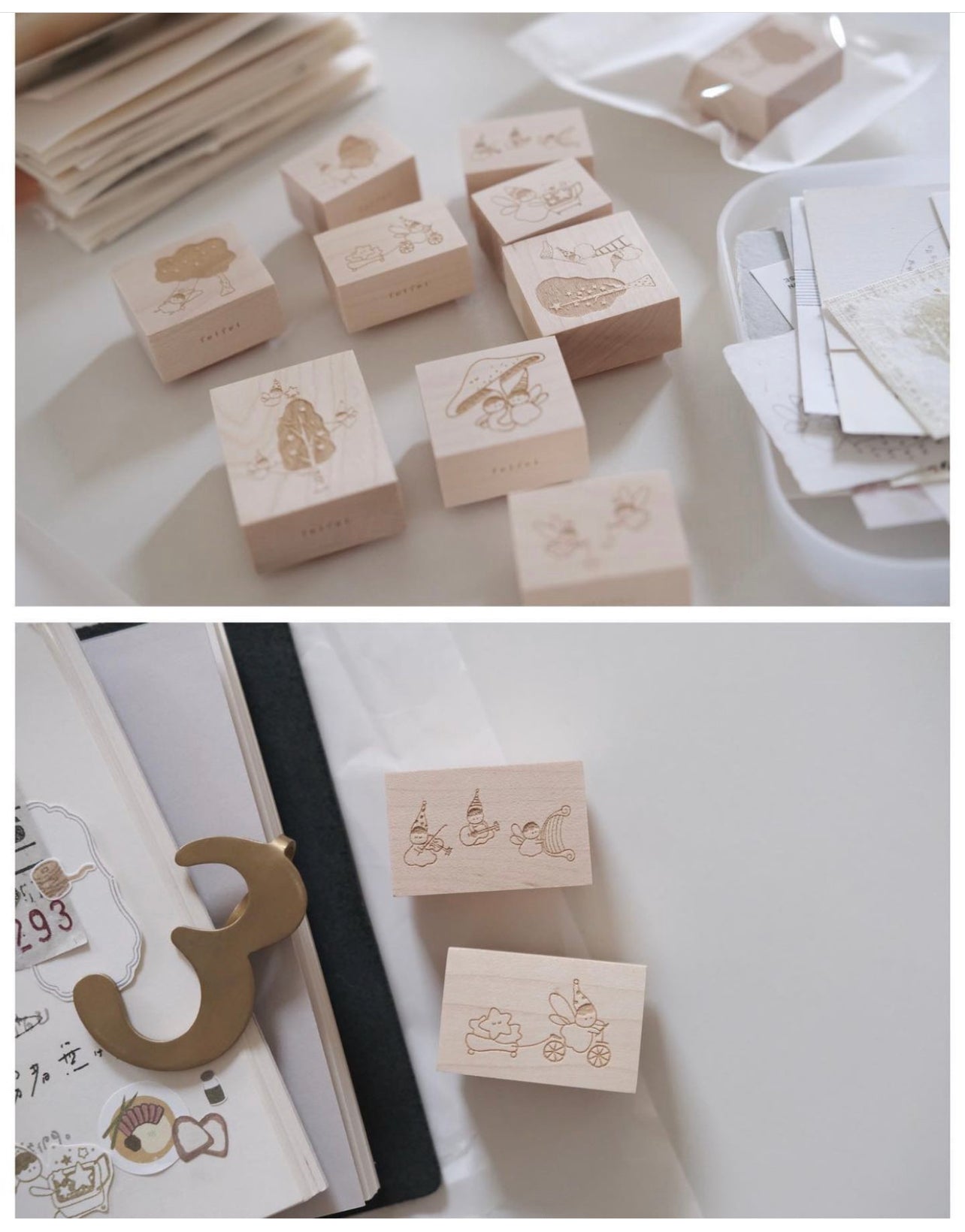 Fei Fei | Angel Series | Rubber Stamps