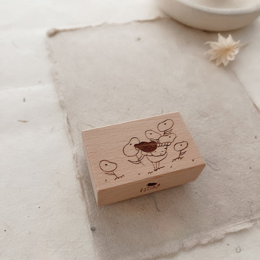 Bighands 2022 August Rubber Stamp | Pick Some Flowers