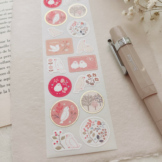 Kotori Sticker Sheet | The Spring Message Bird