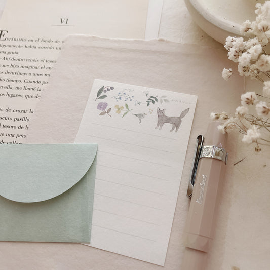 Michikusa Washi Letter Set | Herbe