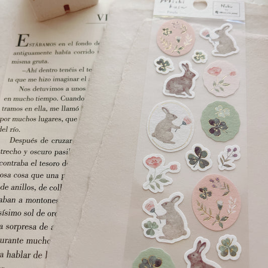 Michikusa Washi Sticker Sheet | Petale