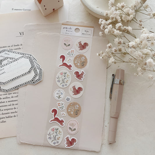 Michikusa Washi Sticker Sheet | Noix