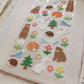 Fabric Sticker Sheet | Wild Animals