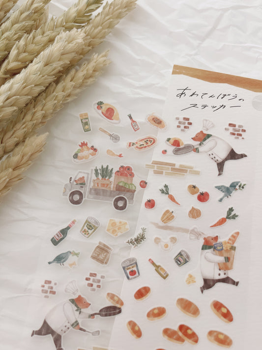 Mind Wave Awatenbo Sticker | Bear the Chef