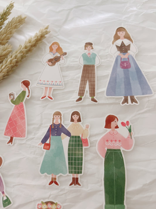 Mind Wave ami Sticker | Retro Girl