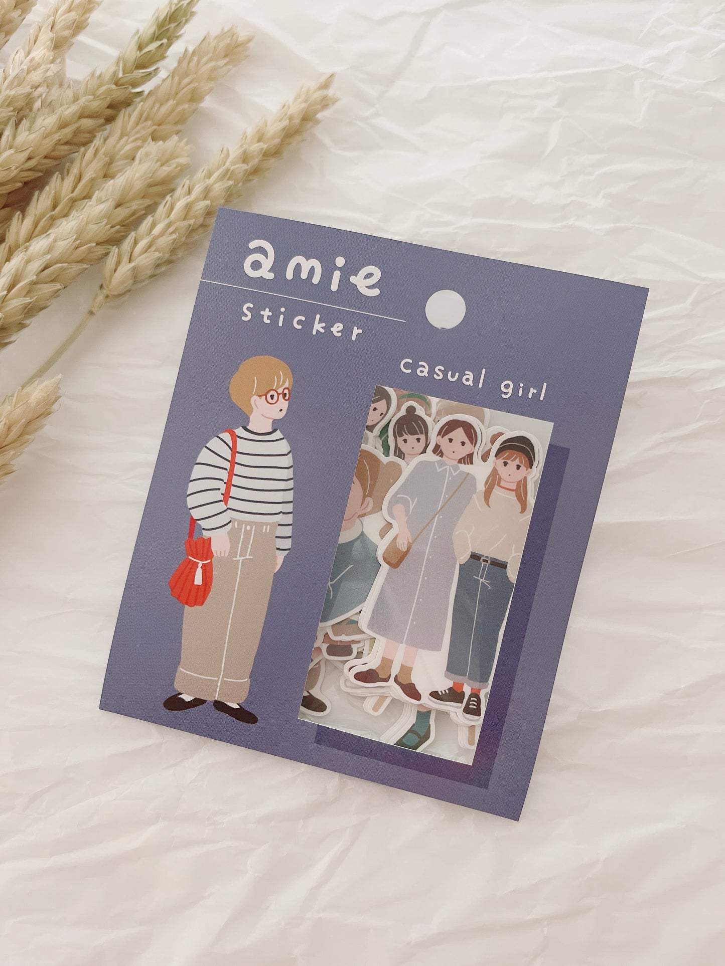 Mind Wave ami Stickers | Casual Girl