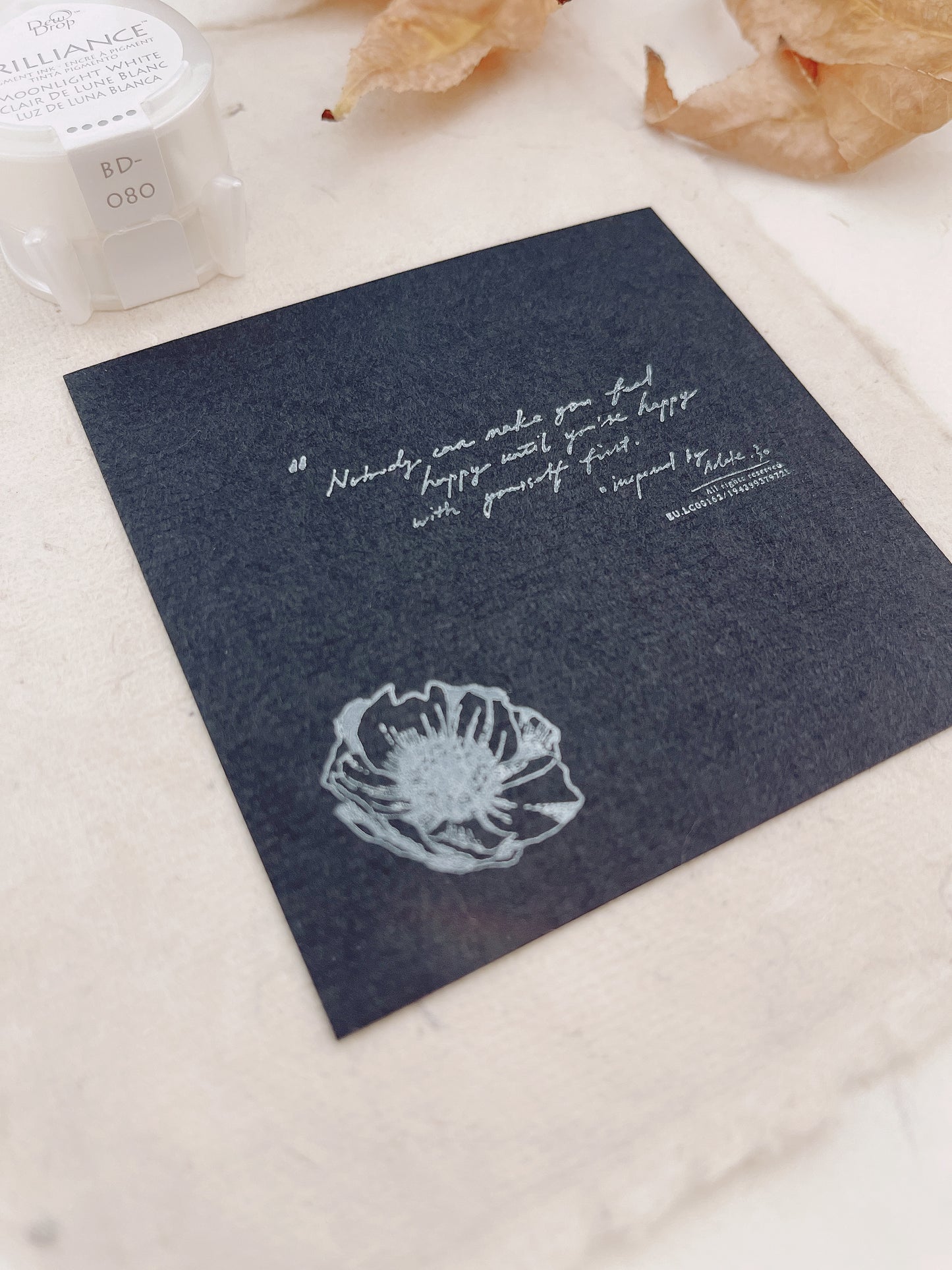 Brilliance Dewdrop Stamp Pad | Moonlight White