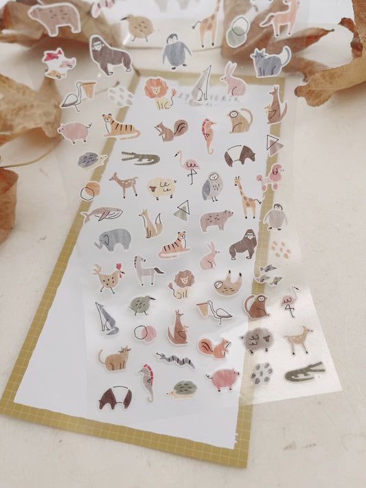 Mind Wave Cozy Sticker | Animal