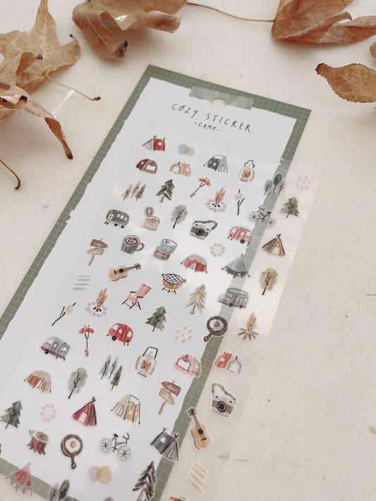 Mind Wave Cozy Sticker | Camp