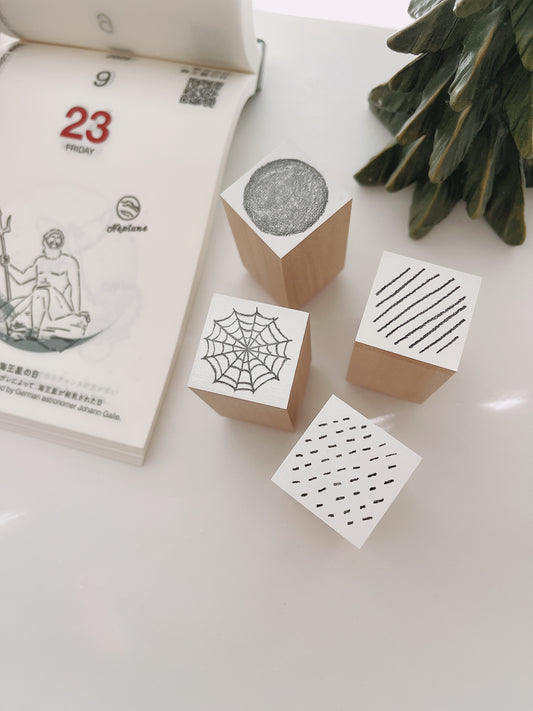 Oscolabo Rubber Stamps | Organic Circles