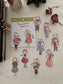Sho Littlehappiness The Christmas Child Sticker Pack