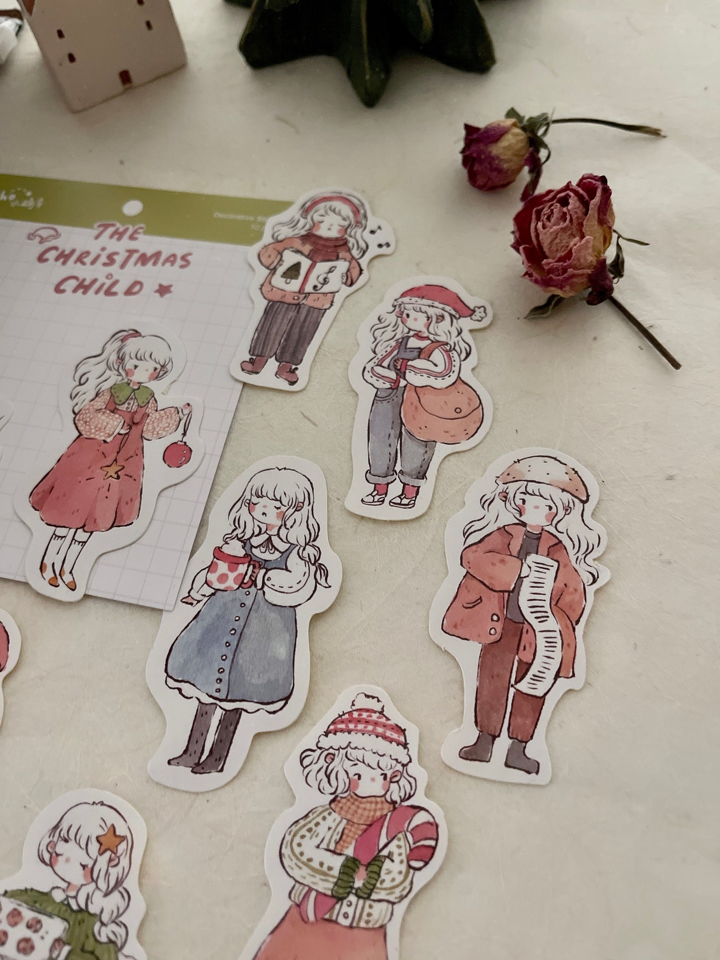Sho Littlehappiness The Christmas Child Sticker Pack