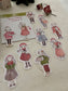 Sho Littlehappiness The Christmas Child Sticker Pack