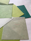 Awagami Factory Assorted Washi Paper Block | Green