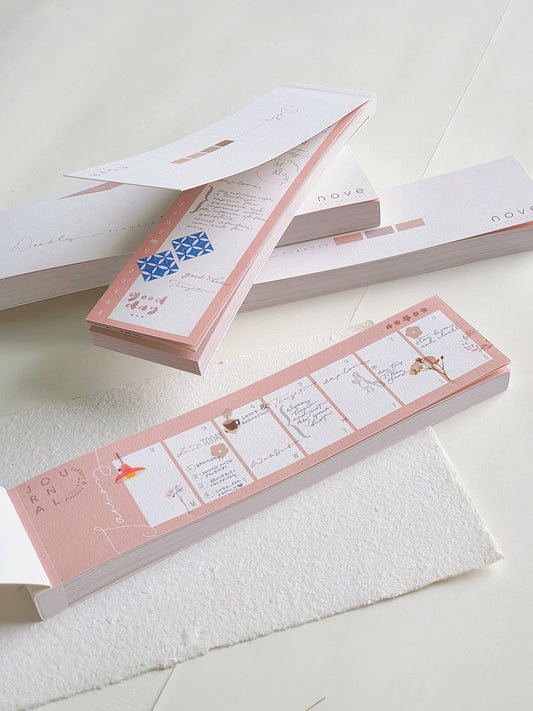 Nove { Petite W } Collection Memo Pad | Weekly
