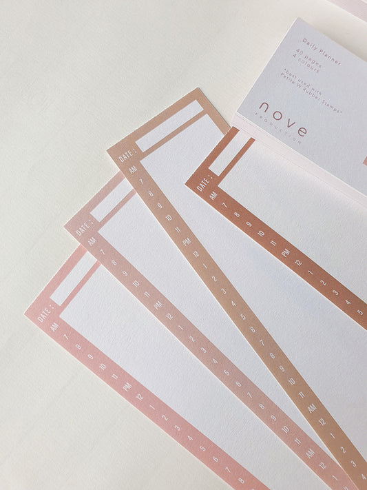Nove { Petite W } Collection Memo Pad | Daily